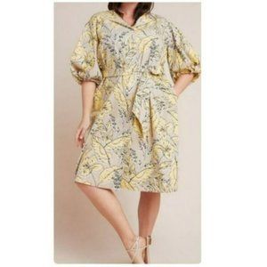New Anthropologie Josephine Midi Dress Plus size 2X